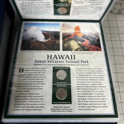 America the Beautiful State Quarters Collection 2 volume Set 