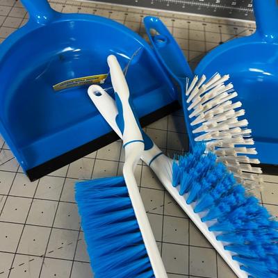 Dust Pans and Wisk Brooms