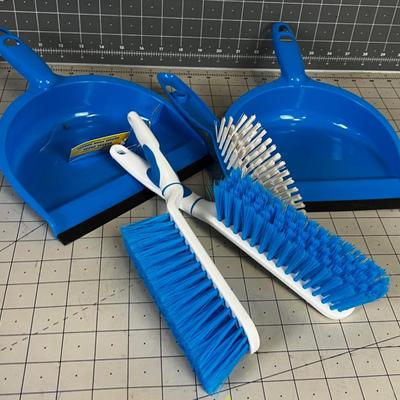 Dust Pans and Wisk Brooms