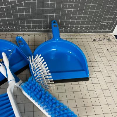 Dust Pans and Wisk Brooms