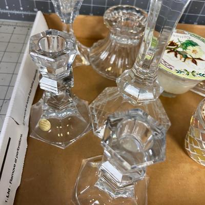Glass Candle and Votive Holders 