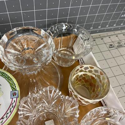 Glass Candle and Votive Holders 