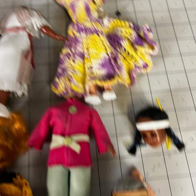 Large Collection of dolls that need repair and connection 