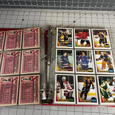 Set of Hockey Cards from 1987-1988 Season