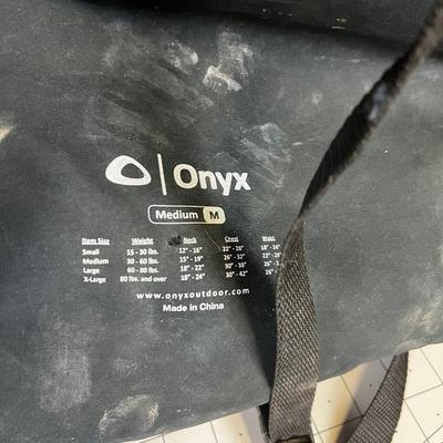 Onyx Dog Floatation Vest 