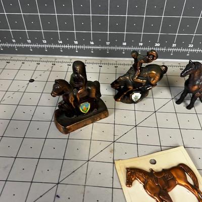 Copper Horse and some flash Copper Horses. 