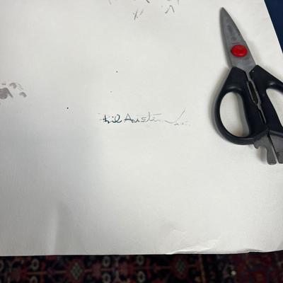 Print by Phil Austin of Winter Field 