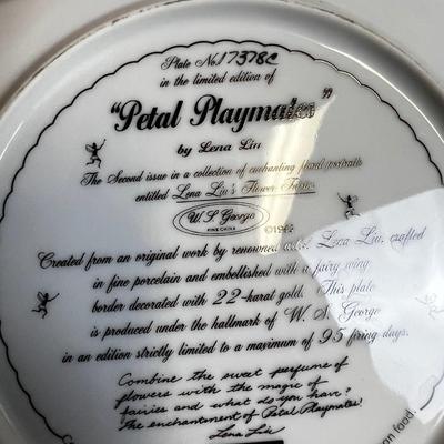 4 Flowers and Baby Plates 