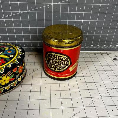 2 Vintage Tins (CUTE) 