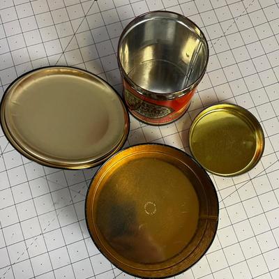 2 Vintage Tins (CUTE) 