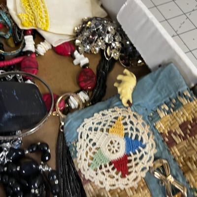 Tray of Costume Jewelry 