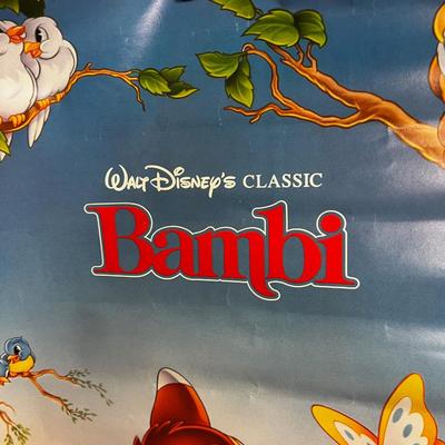BAMBI Poster from 1988 re-release