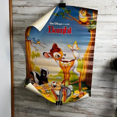 BAMBI Poster from 1988 re-release