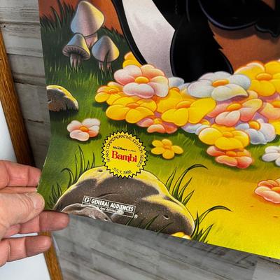 BAMBI Poster from 1988 re-release