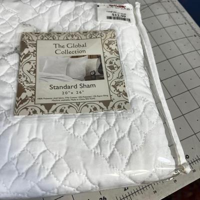 Pillowcase and Shams NEW 