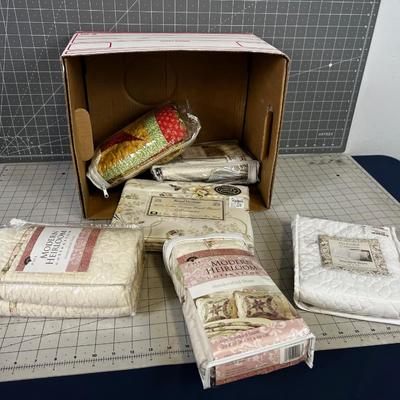 Pillowcase and Shams NEW 