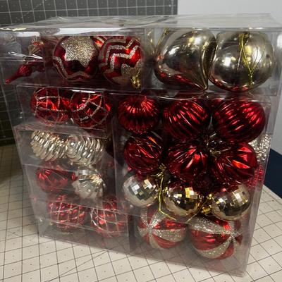 Box of Christmas Bulbs