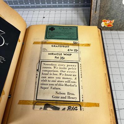 Scrapbooks 1930's to 1940's (4 books) AWESOME!