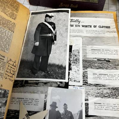 Scrapbooks 1930's to 1940's (4 books) AWESOME!