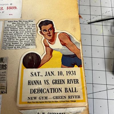 Scrapbooks 1930's to 1940's (4 books) AWESOME!