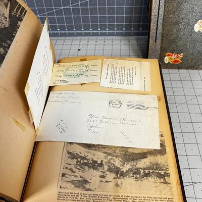 Scrapbooks 1930's to 1940's (4 books) AWESOME!