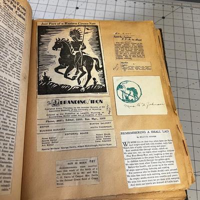 Scrapbooks 1930's to 1940's (4 books) AWESOME!