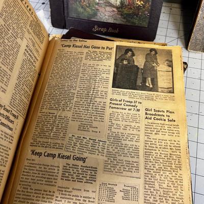 Scrapbooks 1930's to 1940's (4 books) AWESOME!