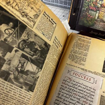 Scrapbooks 1930's to 1940's (4 books) AWESOME!