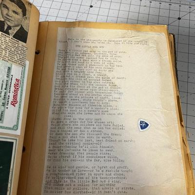 Scrapbooks 1930's to 1940's (4 books) AWESOME!