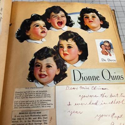 Scrapbooks 1930's to 1940's (4 books) AWESOME!