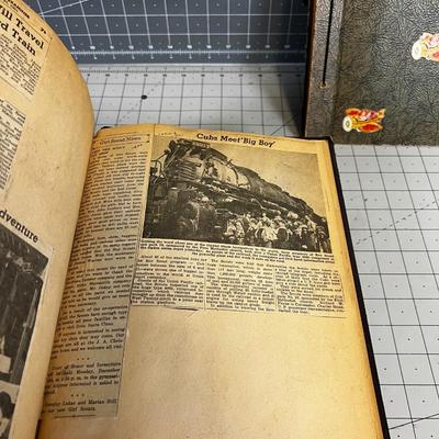 Scrapbooks 1930's to 1940's (4 books) AWESOME!