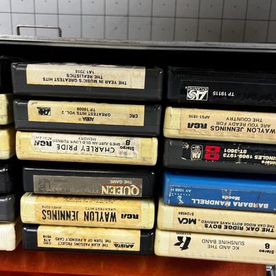 4 Boxes of 8 Track Tapes WOW! 