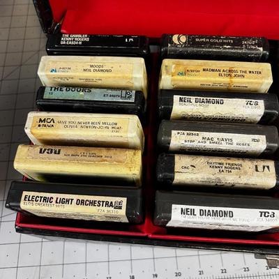 4 Boxes of 8 Track Tapes WOW! 