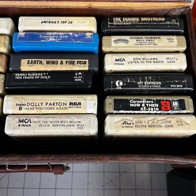 4 Boxes of 8 Track Tapes WOW! 