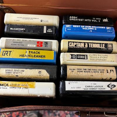 4 Boxes of 8 Track Tapes WOW! 
