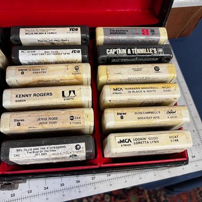 4 Boxes of 8 Track Tapes WOW! 