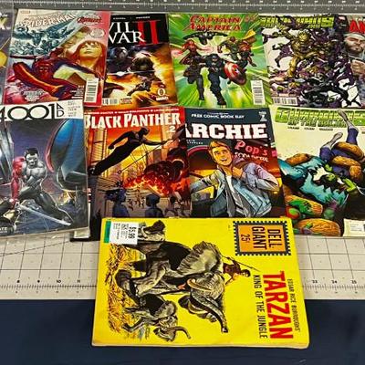 Mixed lot of COMICS