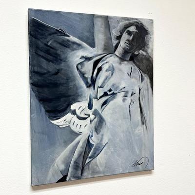 Micheal The Arc Angel Gallery Wrapped Canvas