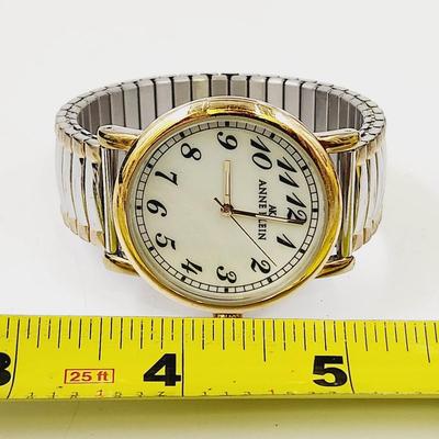 ANNE KLEIN TWO TONE QUARTZ ANALOG WATCH
