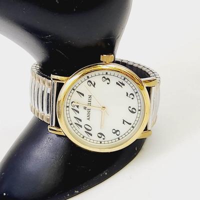 ANNE KLEIN TWO TONE QUARTZ ANALOG WATCH