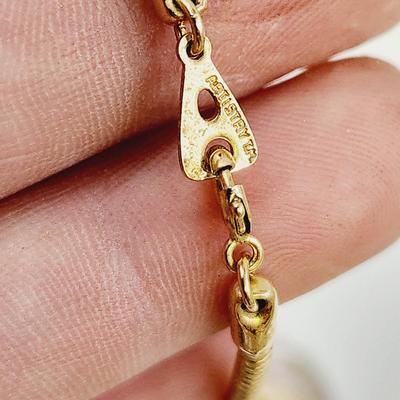 VINTAGE ARTISTRY 2 TONED DESIGNER NECKLACE