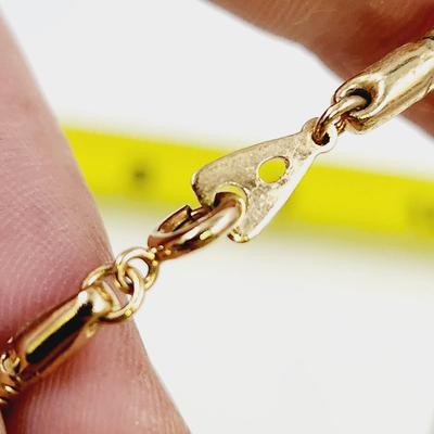 VINTAGE ARTISTRY 2 TONED DESIGNER NECKLACE