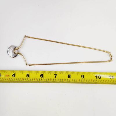 VINTAGE ARTISTRY 2 TONED DESIGNER NECKLACE