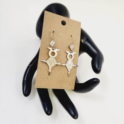TUAREG "AGADEZ" CROSS HANGING EARRINGS