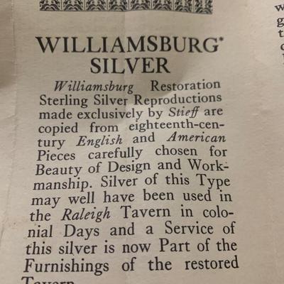 Stieff Sterling Silver Spoon in Original Box