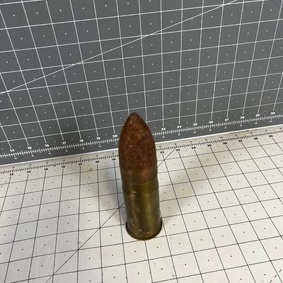 Vintage US Army 37mm Cannon Shell