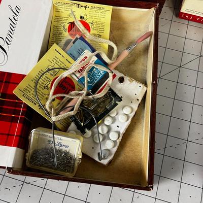 Cigar Boxes full of junk drawer clean outs. 