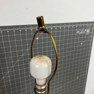 Mid Century Table Lamp Goldish