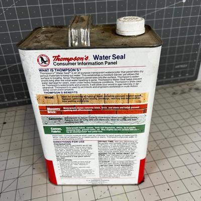 One Gallon Thompson Water Seal 
