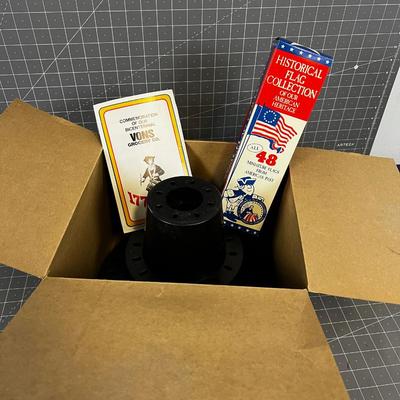 Carousel Flag Stand All 48 Historic Flags 